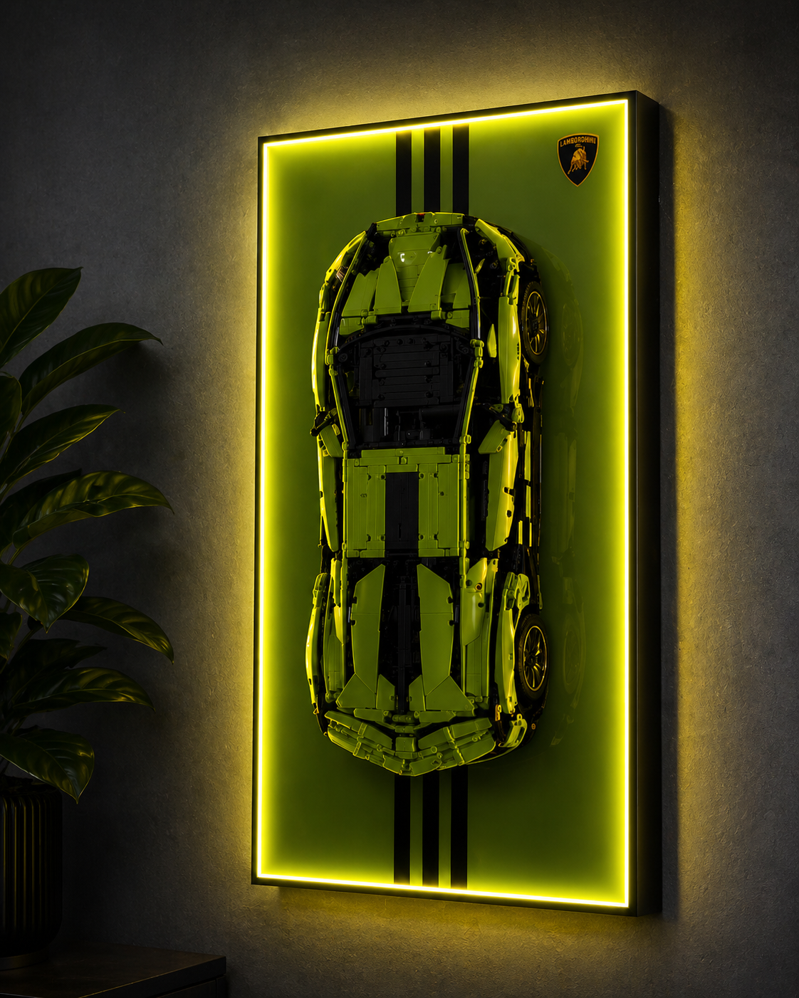 Aespire Supercar Model Acrylic Frame
